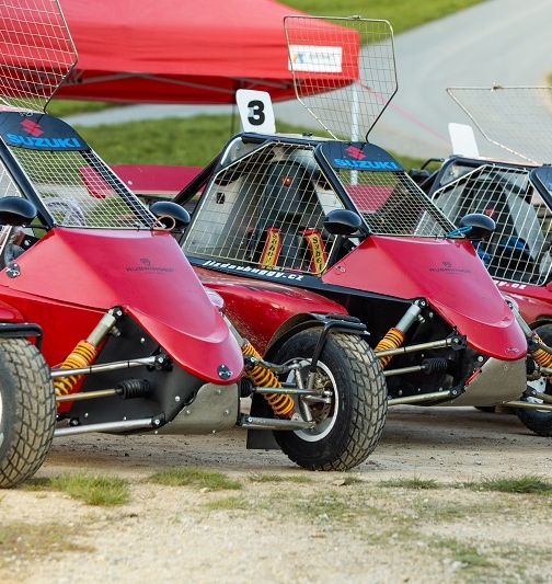 Jízda v závodní buggy na uzavřené trati