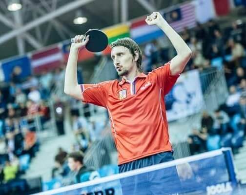 Stolní tenis s Dmitrijem Prokopcovem 