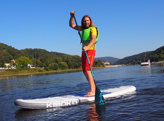 Na paddleboardu a koloběžce Českým Švýcarskem