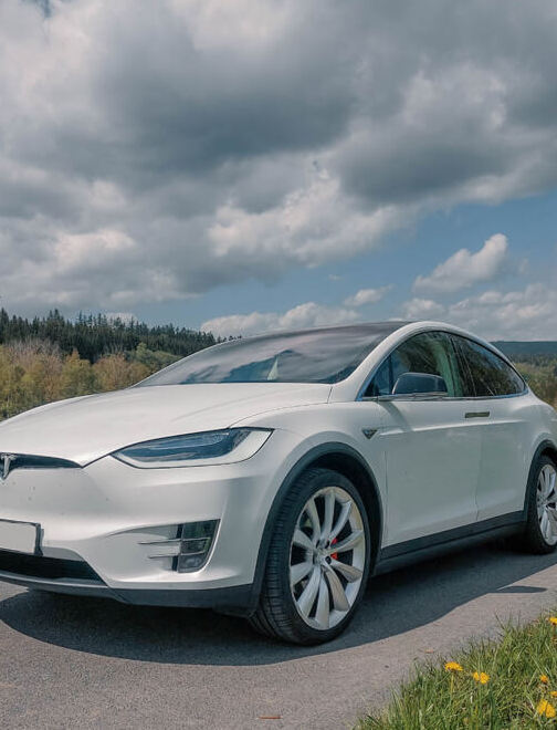 Jízda v elektromobilu Tesla