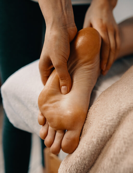 Orientální terapie nohou