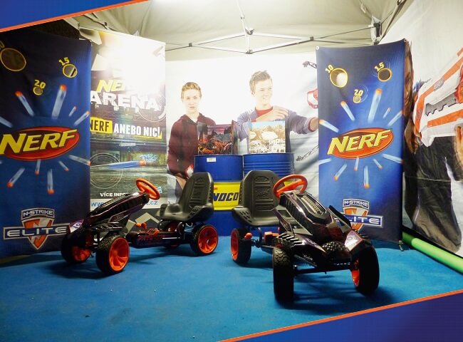 NERF ARENA Praha pro 8