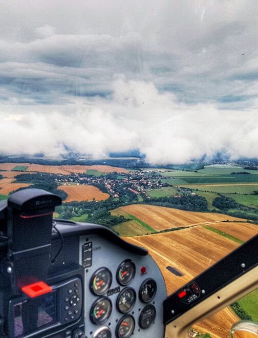Pilotem ultralightu na zkoušku 20 minut