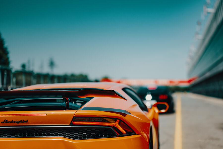 Jízda v Lamborghini Huracán na polygonu Brno - 2 kola