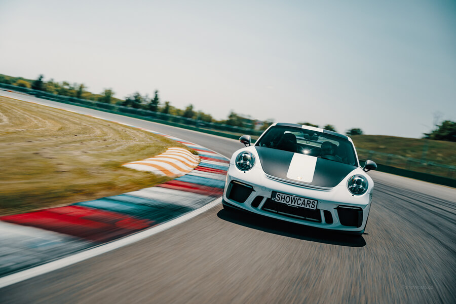 Jízda v Porsche 911 Carrera T KIT GT3 na polygonu BRNO