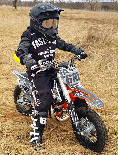 Motocyklový offroad zážitek pro děti