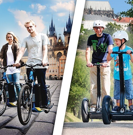 Kombo projížďka na Segway a E-koloběžce