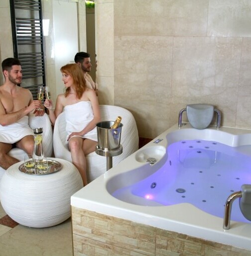 Privátní wellness se saunou a vířivkou