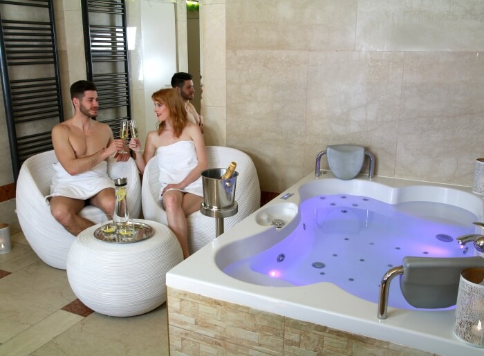 Privátní wellness se saunou a vířivkou