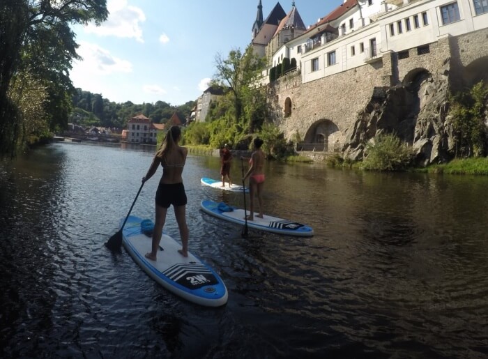 Výlet na paddleboardu 
