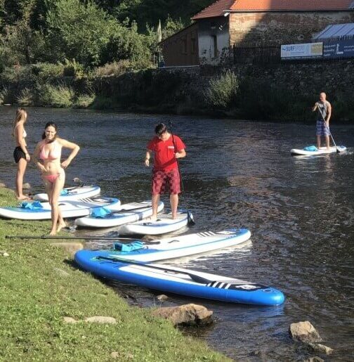 Výlet na paddleboardu s instruktorem