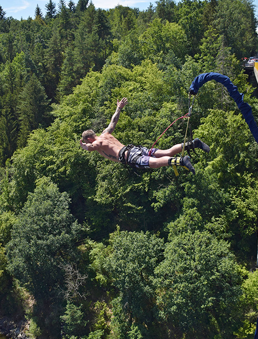 Bungee jumping Zvíkov