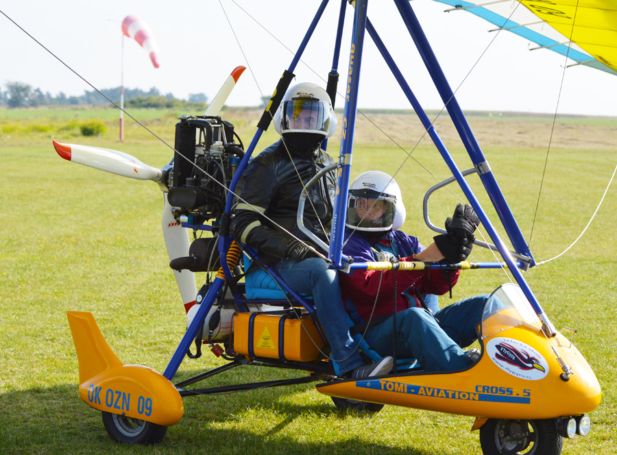 Pilotem motorového rogala