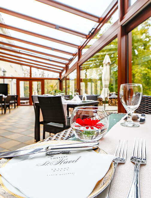 4chodové degustační menu na zámku