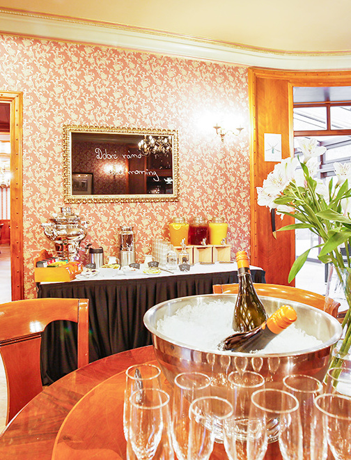 Zámecké menu a odpočinek v St. Havel