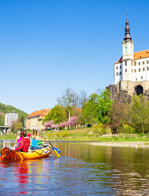 Rodinný sjezd Labe s přespáním na 2 noci