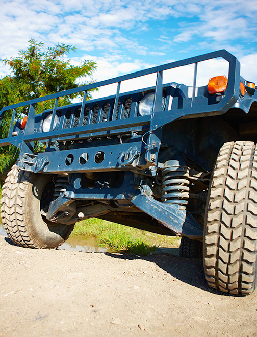 HUMVEE řízení a safari jízda - 30 minut