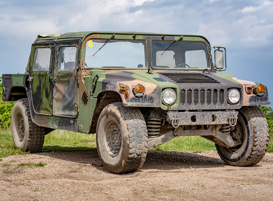 Humvee - řízení vojenského speciálu