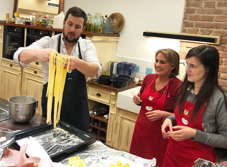 Itálie - Kurzy vaření Ola Kala