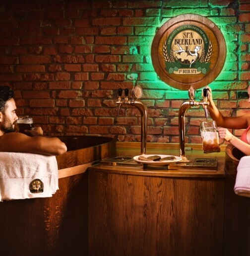 Pivní lázně ve SPA BEERLAND pro dva