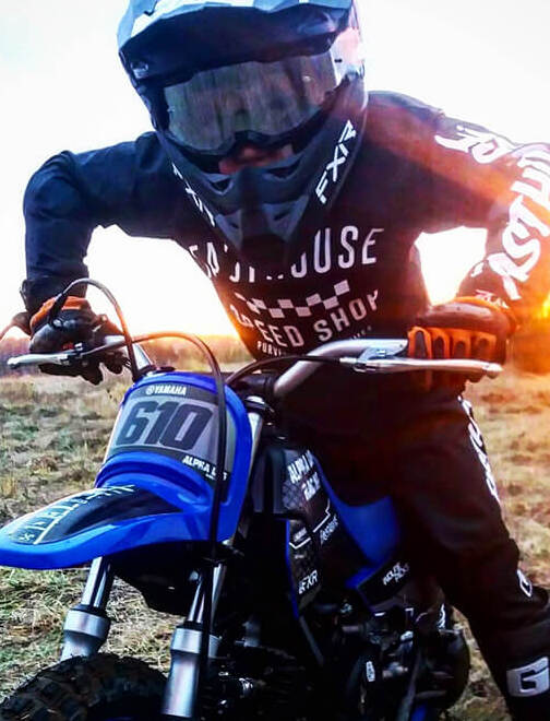Motocyklový offroad zážitek pro děti