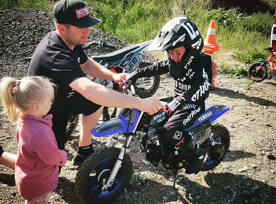 Motocyklový offroad zážitek pro děti