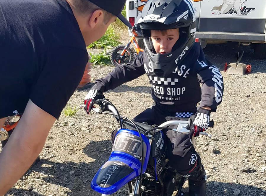 Motocyklový offroad zážitek pro děti