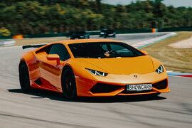 Jízda v Lamborghini na Autodromu Most