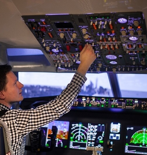 Let na simulátoru v Boeingu 737 MAX