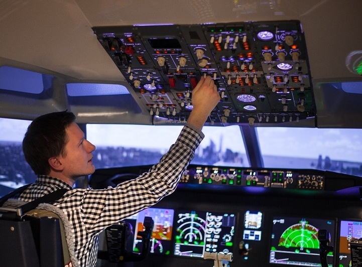 Let na simulátoru v Boeingu 737 MAX