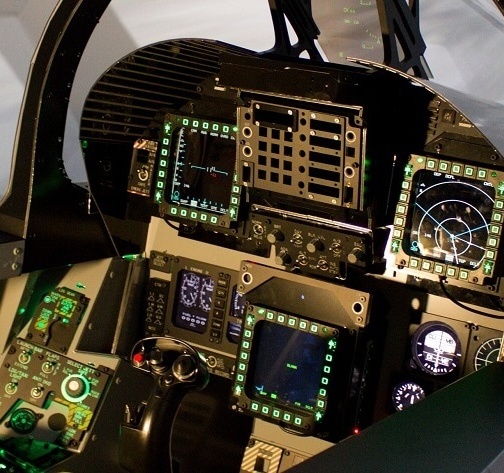 Let na simulátoru stíhačky F/A-18 Hornet 