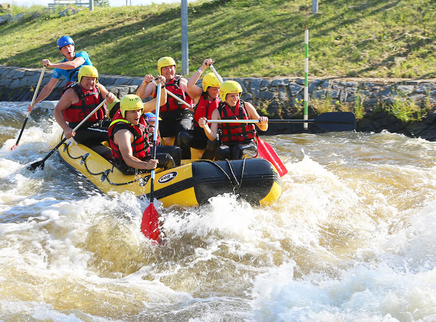 Rafting v peřejích aneb raftová akademie