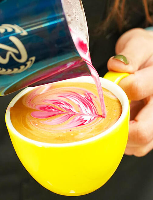 Baristický kurz Latte Art ve školícím centru Barista Crew
