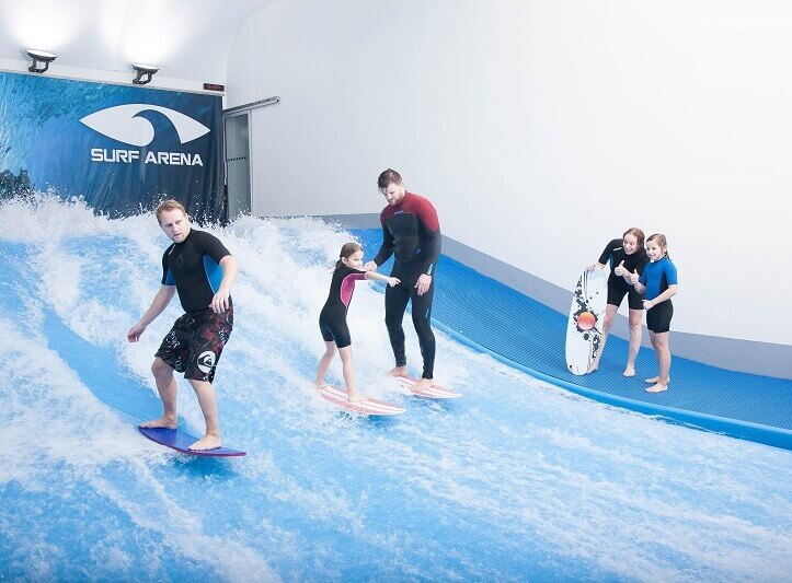 Indoor surfing - Surf aréna