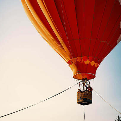 Lety balónem Liberecký kraj