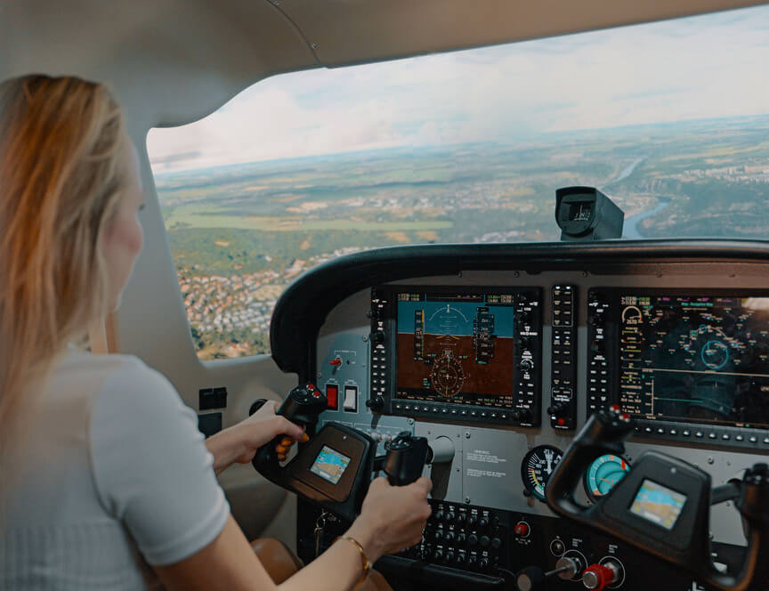 Letecký simulátor Cessna 172