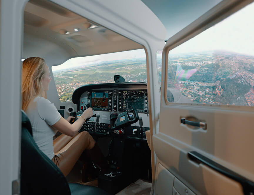 Letecký simulátor Cessna 172