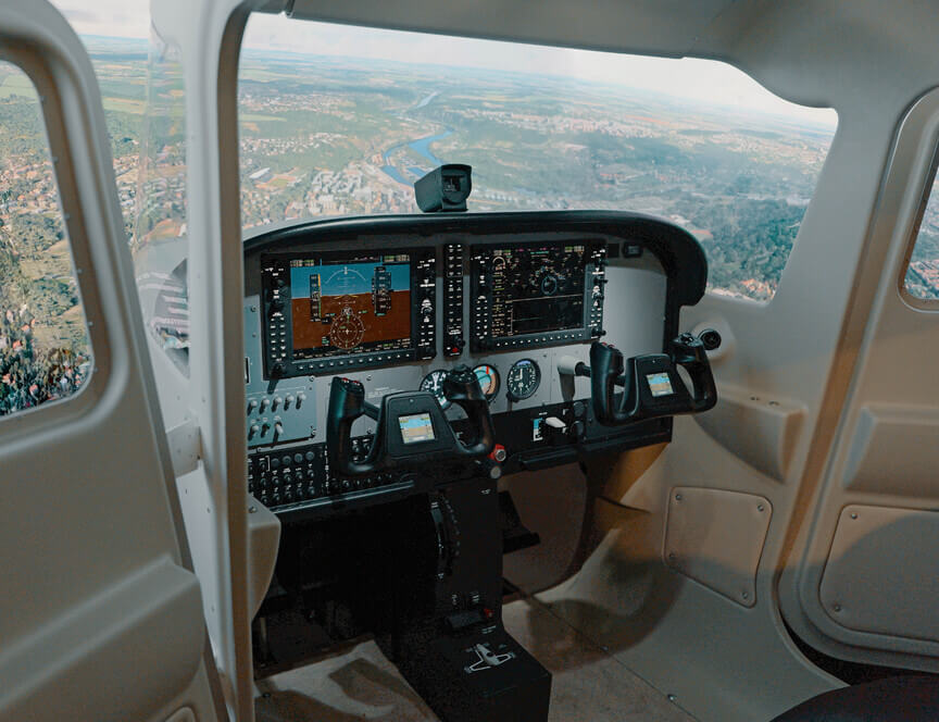 Letecký simulátor Cessna 172