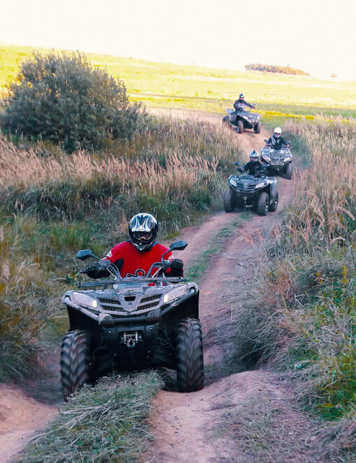 Extreme jízda na čtyřkolce standard