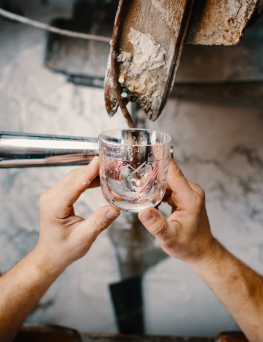 Brusičem skla na zkoušku