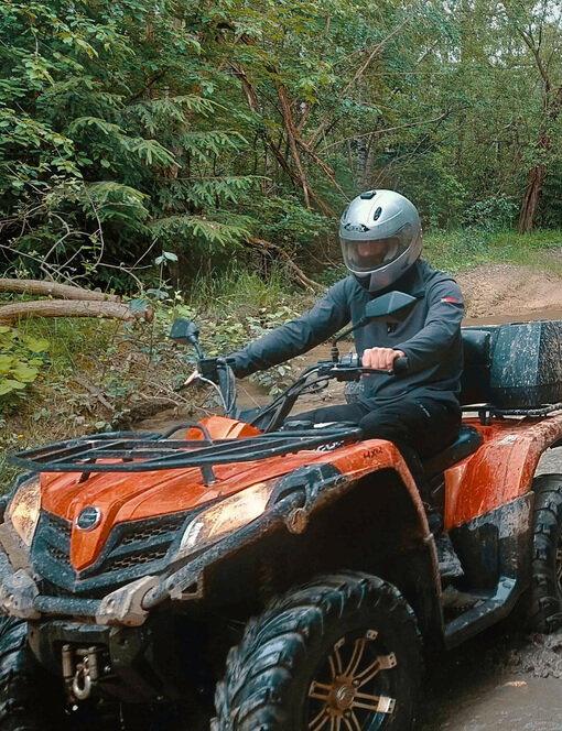 Extreme jízda na čtyřkolkách pro dva