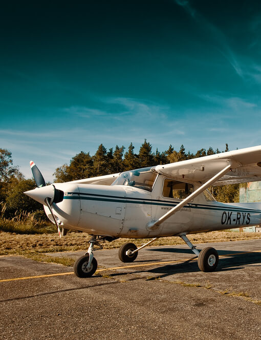 Fotolet s letadlem Cessna 152 pro 1 v Roudnici nad Labem