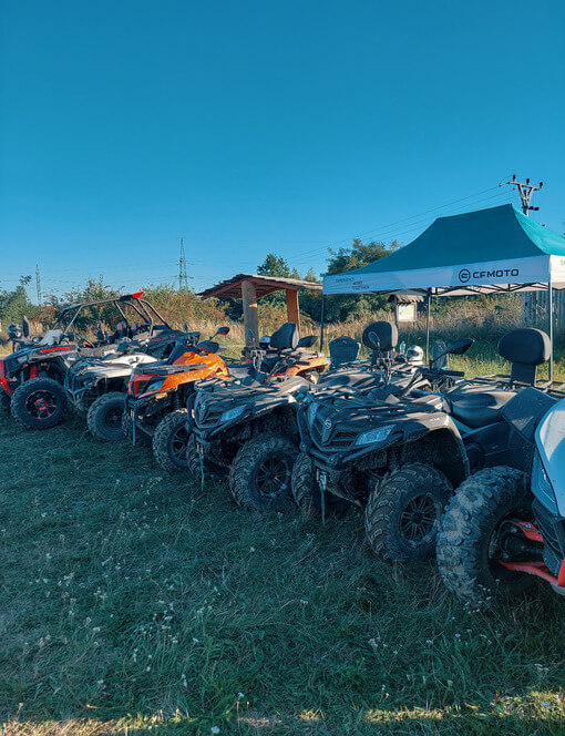 Offroad jízda na čtyřkolce