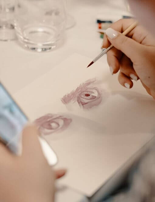 Degustace se sommelierem a malování vínem v Mikulově