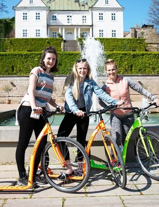 S koloběžkou po krásném Děčíně 