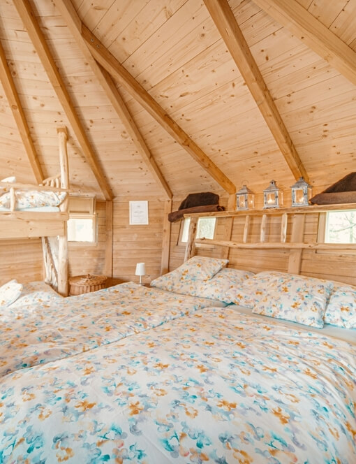 Pobyt v treehouse s vlastní saunou
