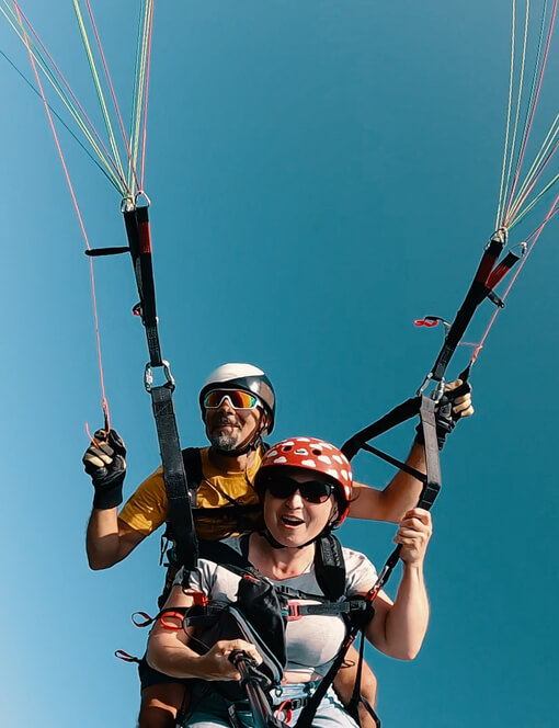 Tandemový paragliding