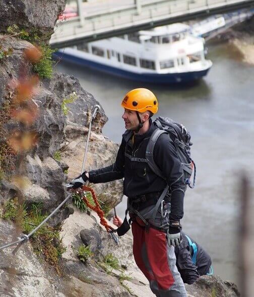 Via Ferrata v Děčíně s průvodcem