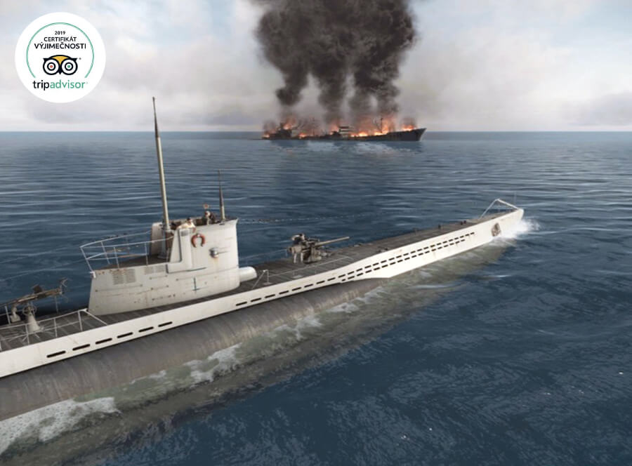 Simulátor ponorky U-BOAT - 30 minut