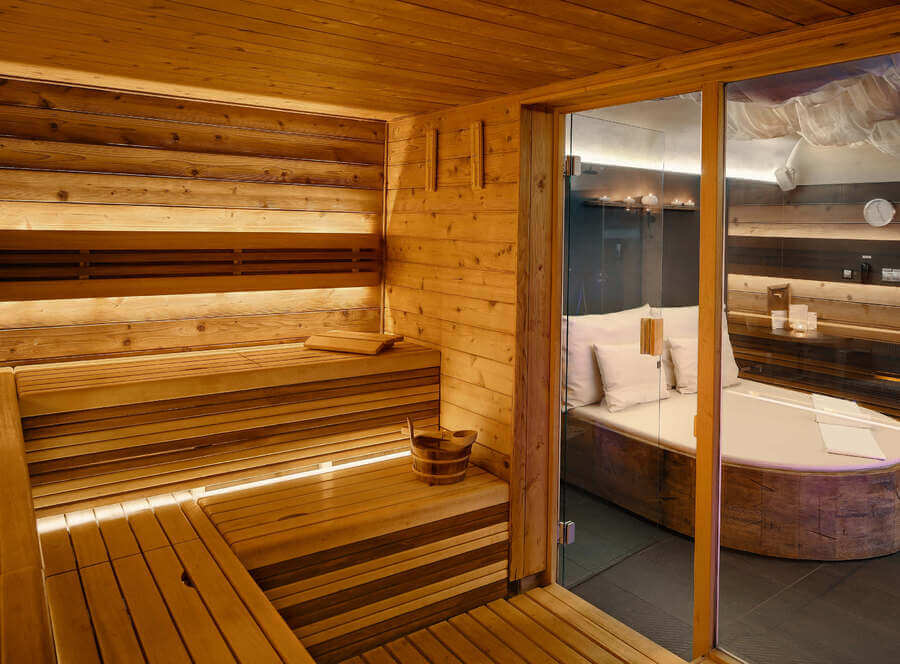 Privátní sauna na zámku